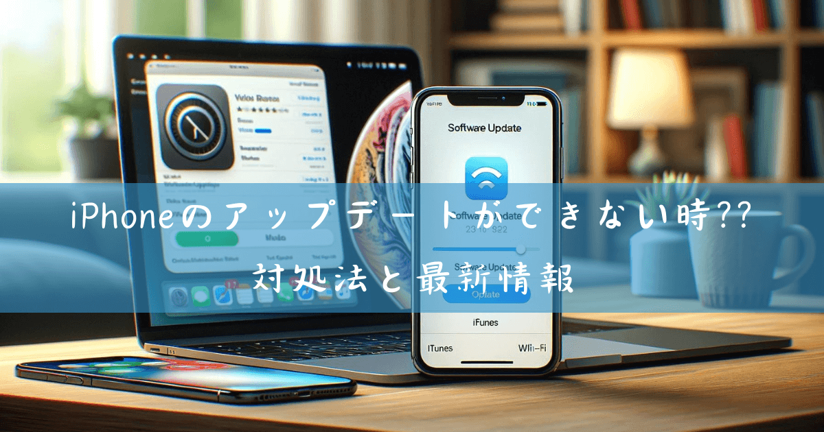 iPhoneのアップデートができない時??対処法と最新情報