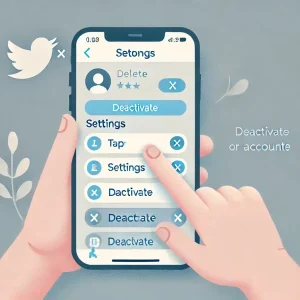 X(twitter)アカウント削除のやり方と注意点！復活方法も解説