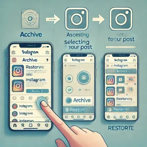 インスタのアーカイブから投稿を戻す方法と見方の完全ガイド